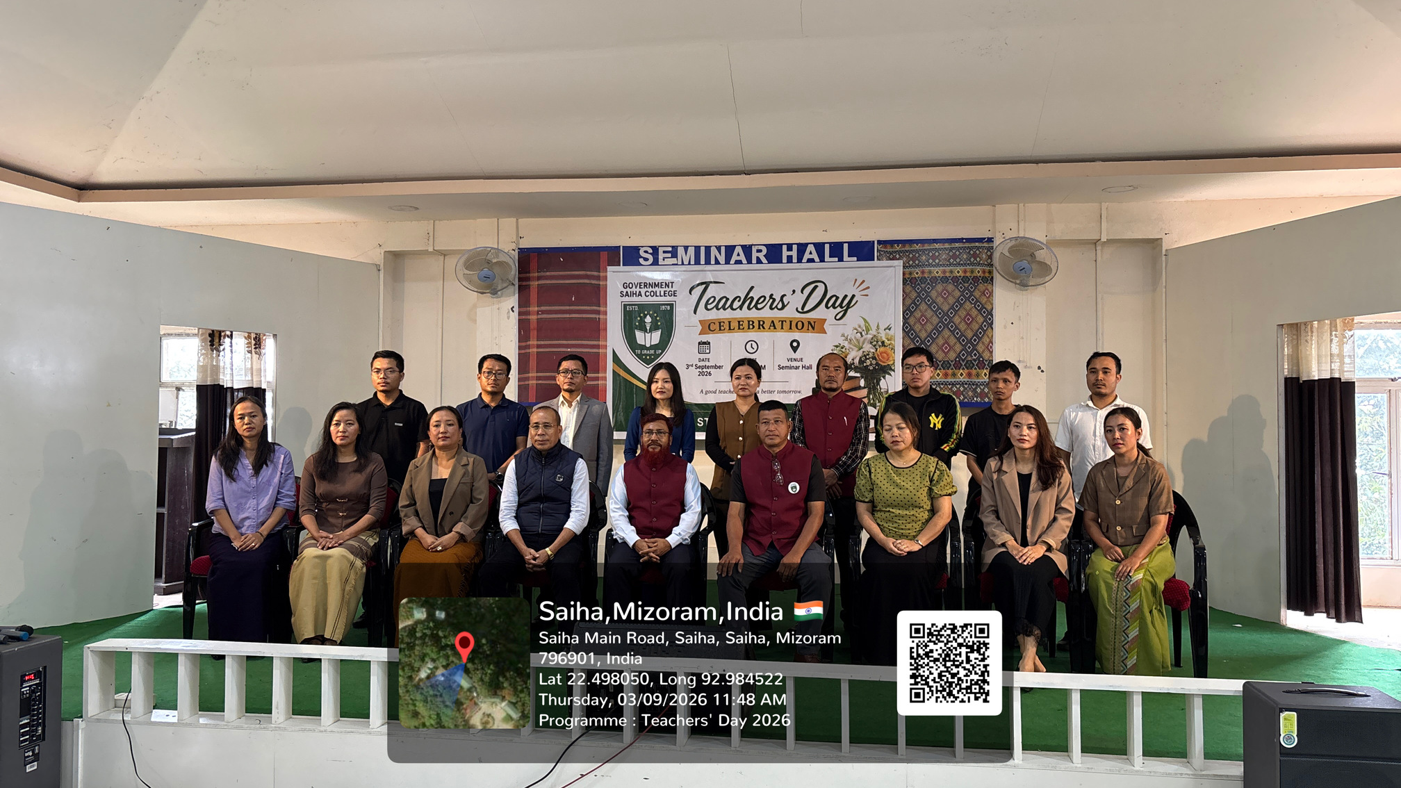 Teachers’ Day Celebration at Government Saiha College